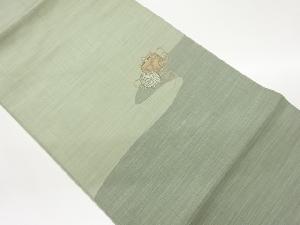 糸巻き模様織出し名古屋帯